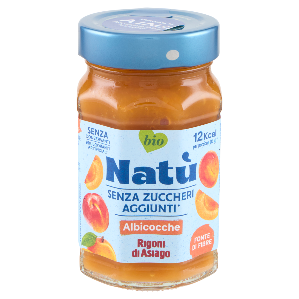 Rigoni di Asiago Nat&ugrave; Senza Zuccheri Aggiunti&deg; Albicocche bio 240 g