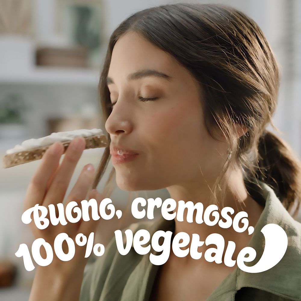 Philadelphia Vegetale Spalmabile Vegetale Fresco, Cremoso e Vegano Vaschetta 145g