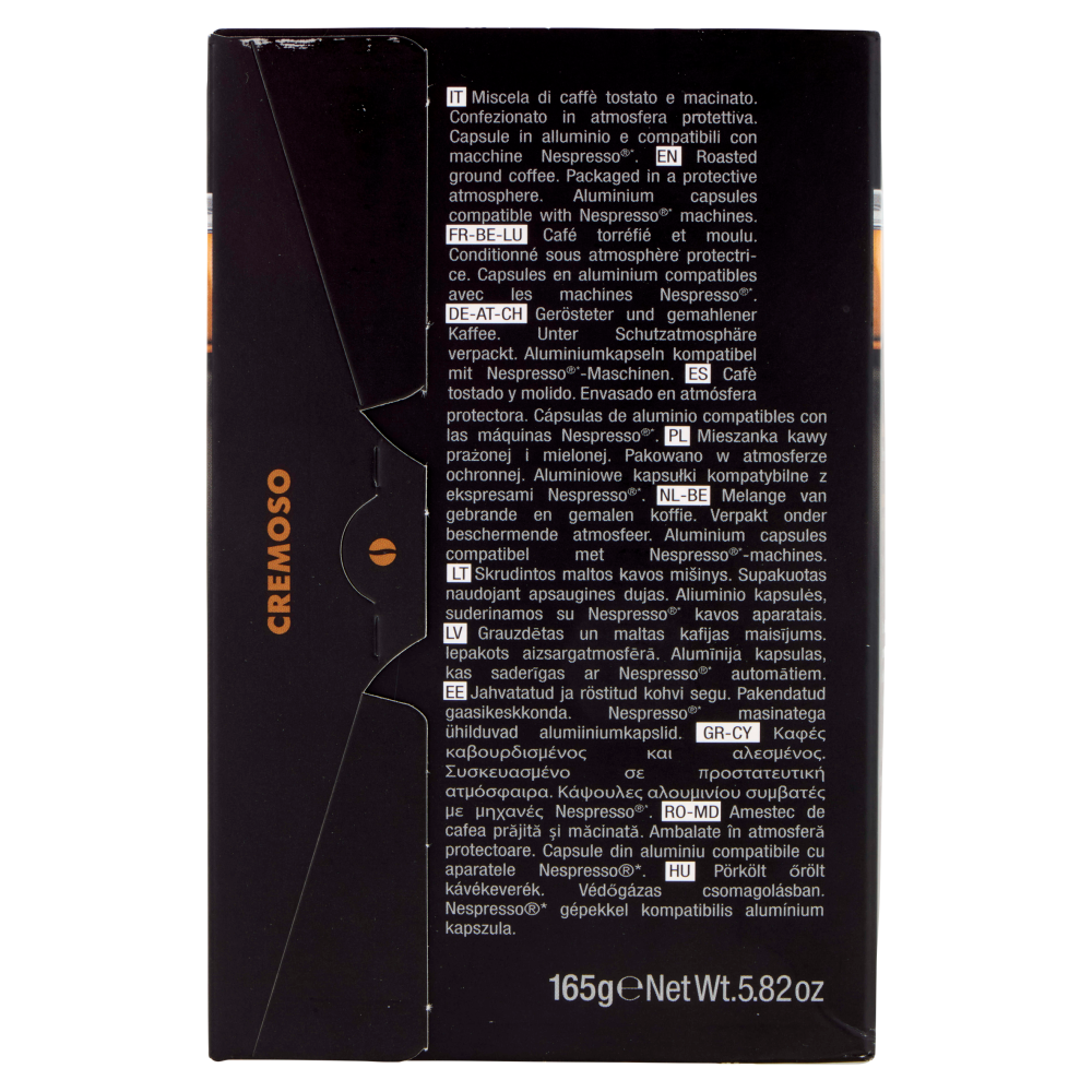 Pellini Cremoso Compatibili Nespresso* 30 Capsule 165 g