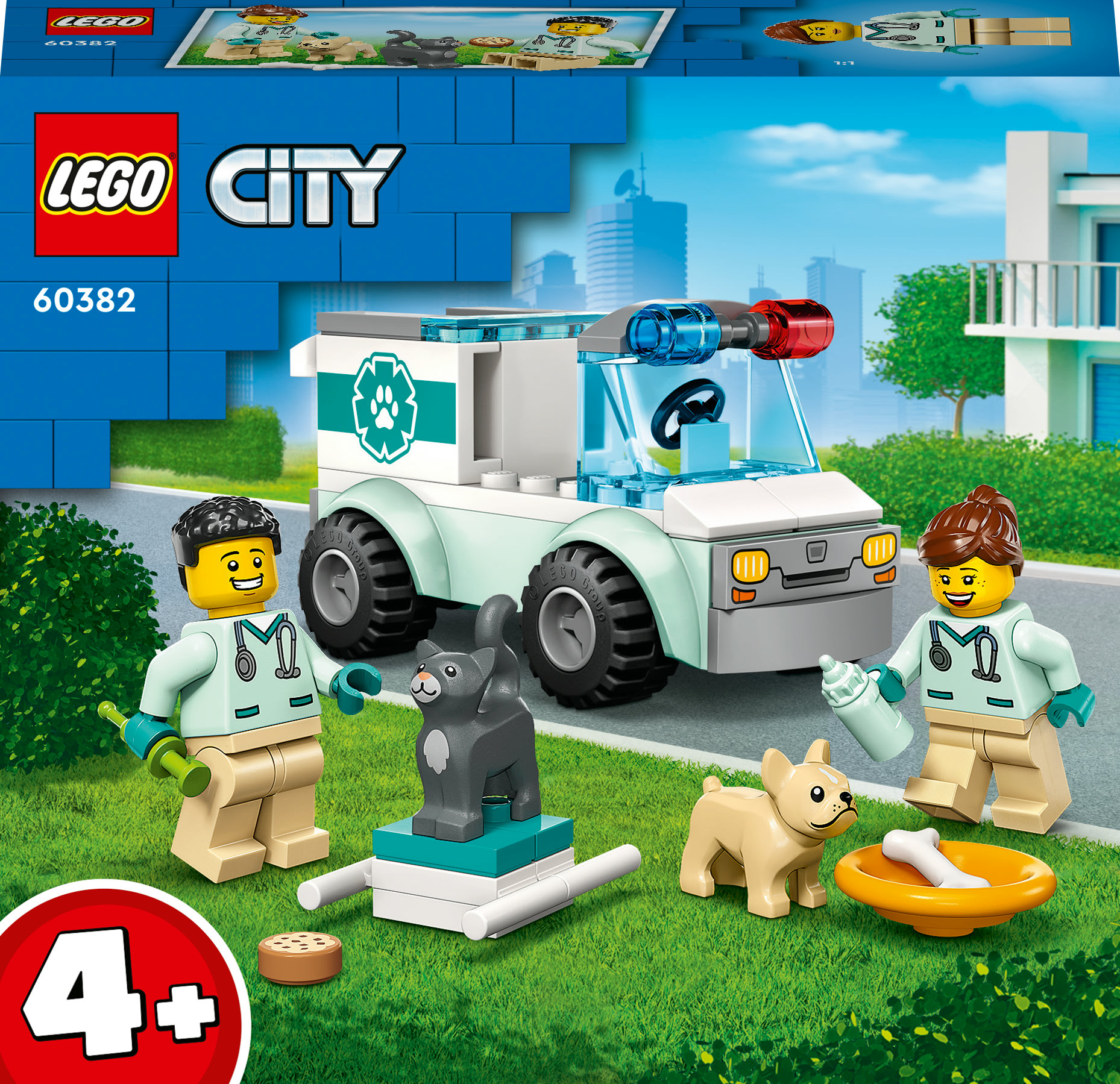 LEGO City Furgoncino di soccorso del veterinario