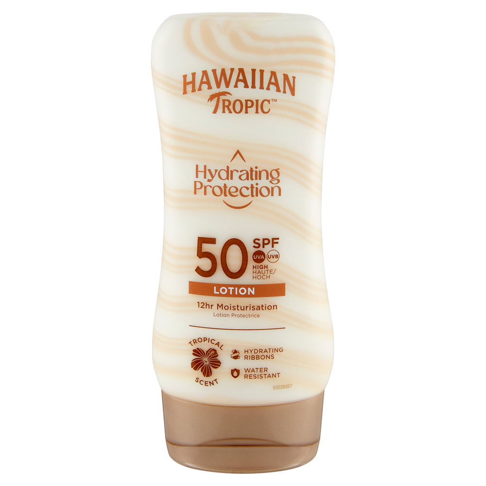 Hawaiian Tropic Hydrating Protection Lotion SPF 50 High 180 mL