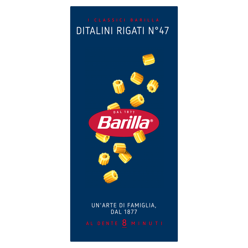 Barilla Pasta Ditalini Rigati n.47 500g