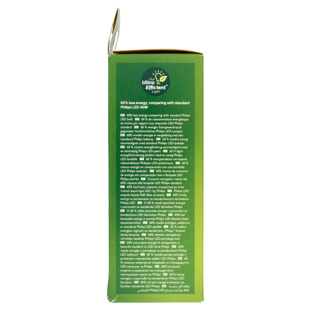 Philips Led Ultra Efficient candela filamento 40W E14 3000K