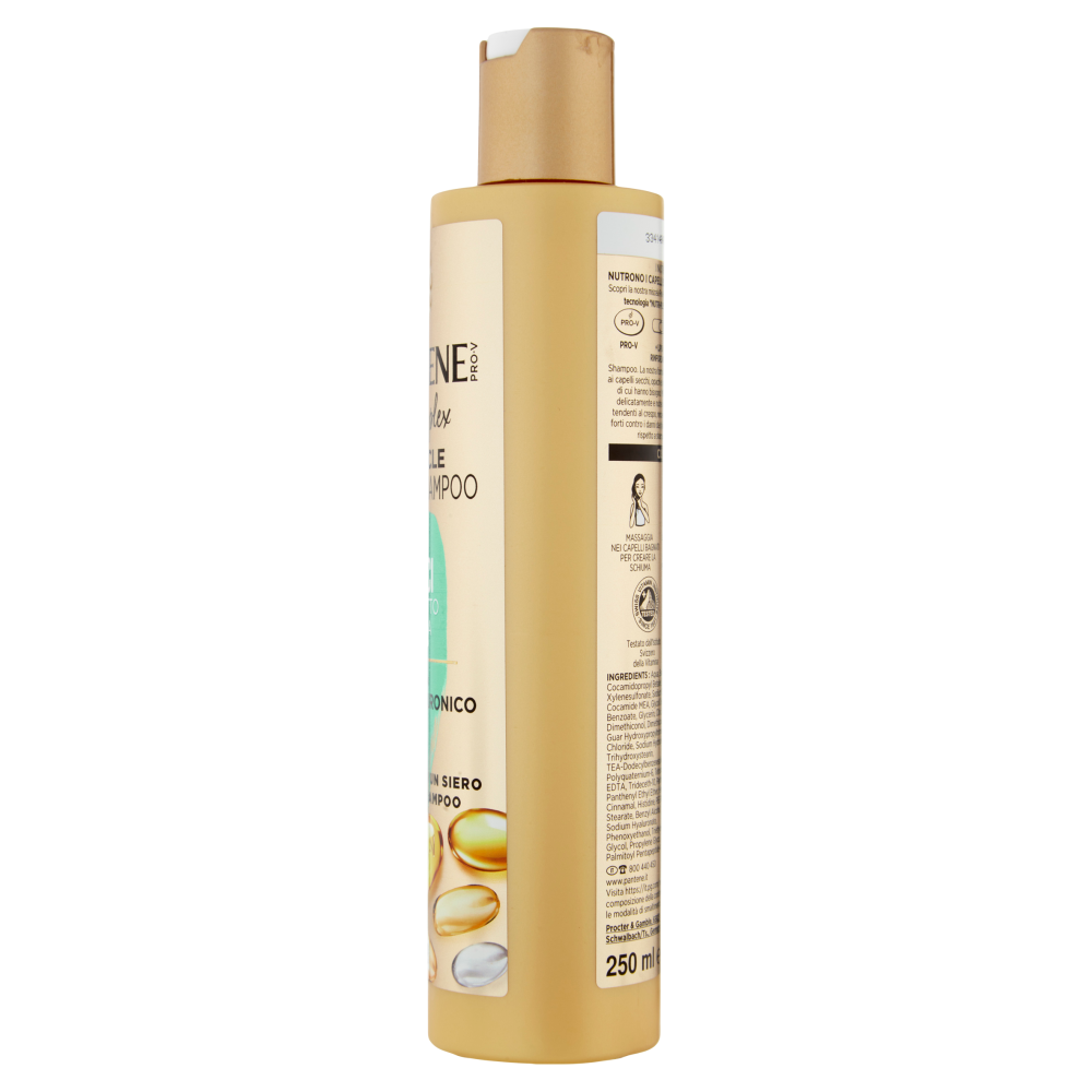 Pantene Pro-V Nutri-plex Miracle Serum Shampoo Lisci Effetto Seta 250 ml