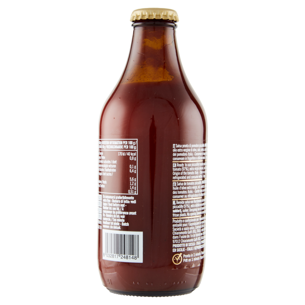 Agromonte Salsa Pronta di Piccadilly la Corposa 330 g