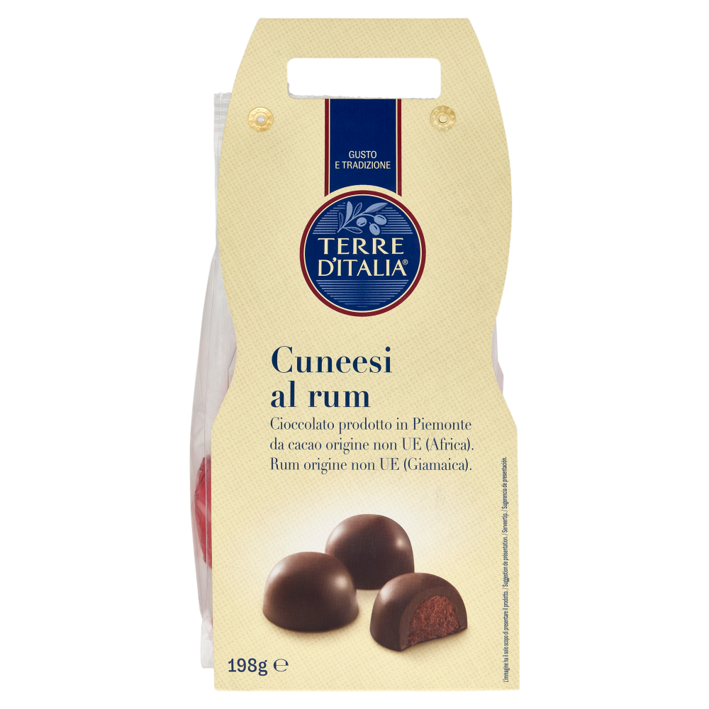 Terre d'Italia Cuneesi al rum 198 g