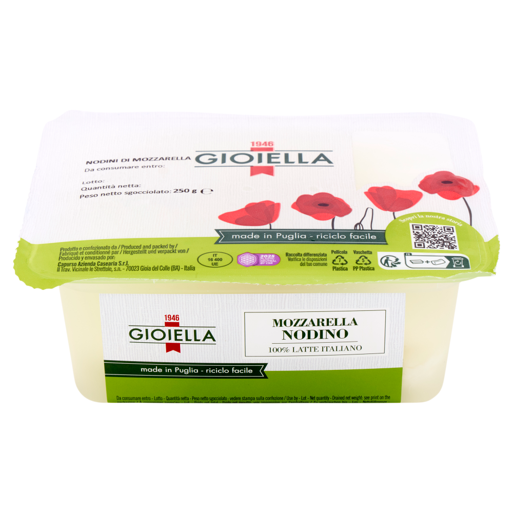 Gioiella Nodini di Mozzarella 250 g