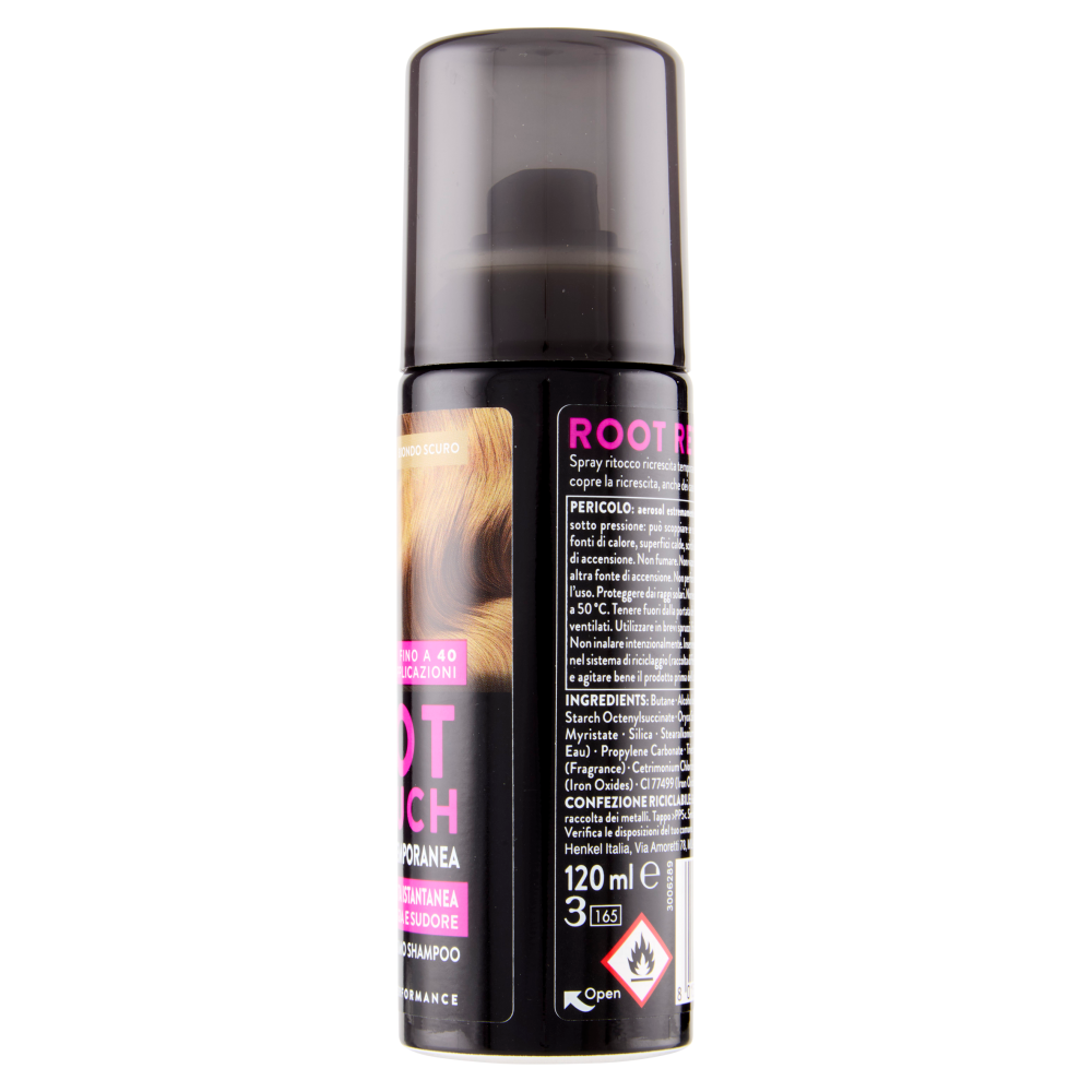 Syoss Root Retouch Colorazione Temporanea Biondo Scuro 120 ml