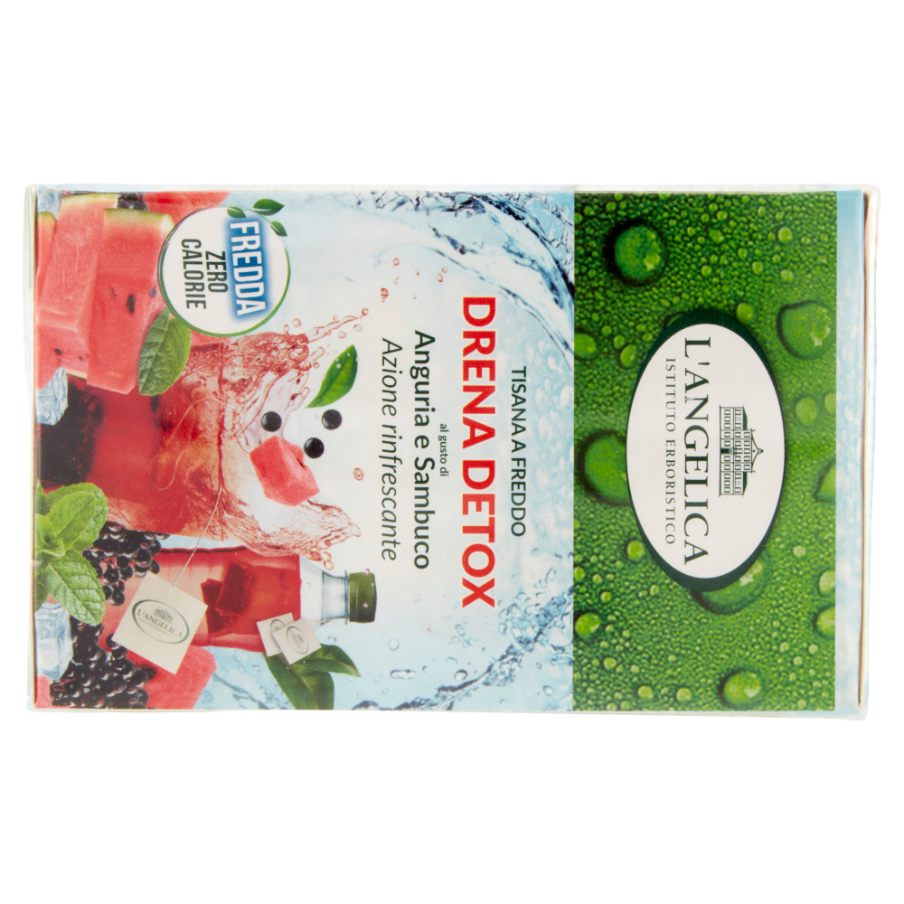 L'Angelica Tisana a Freddo Drena Detox 18 Filtri 36 g