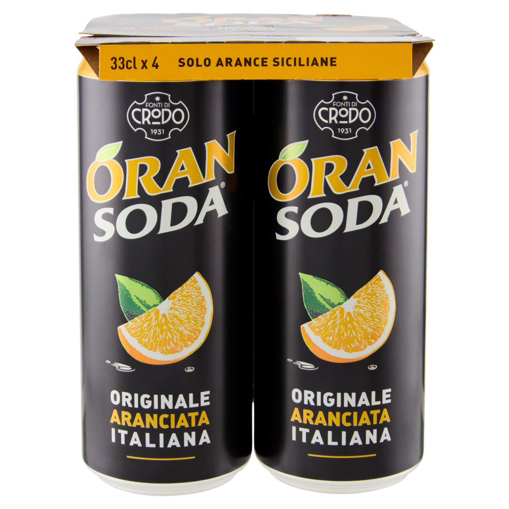 Oransoda 4 x 33 cl 