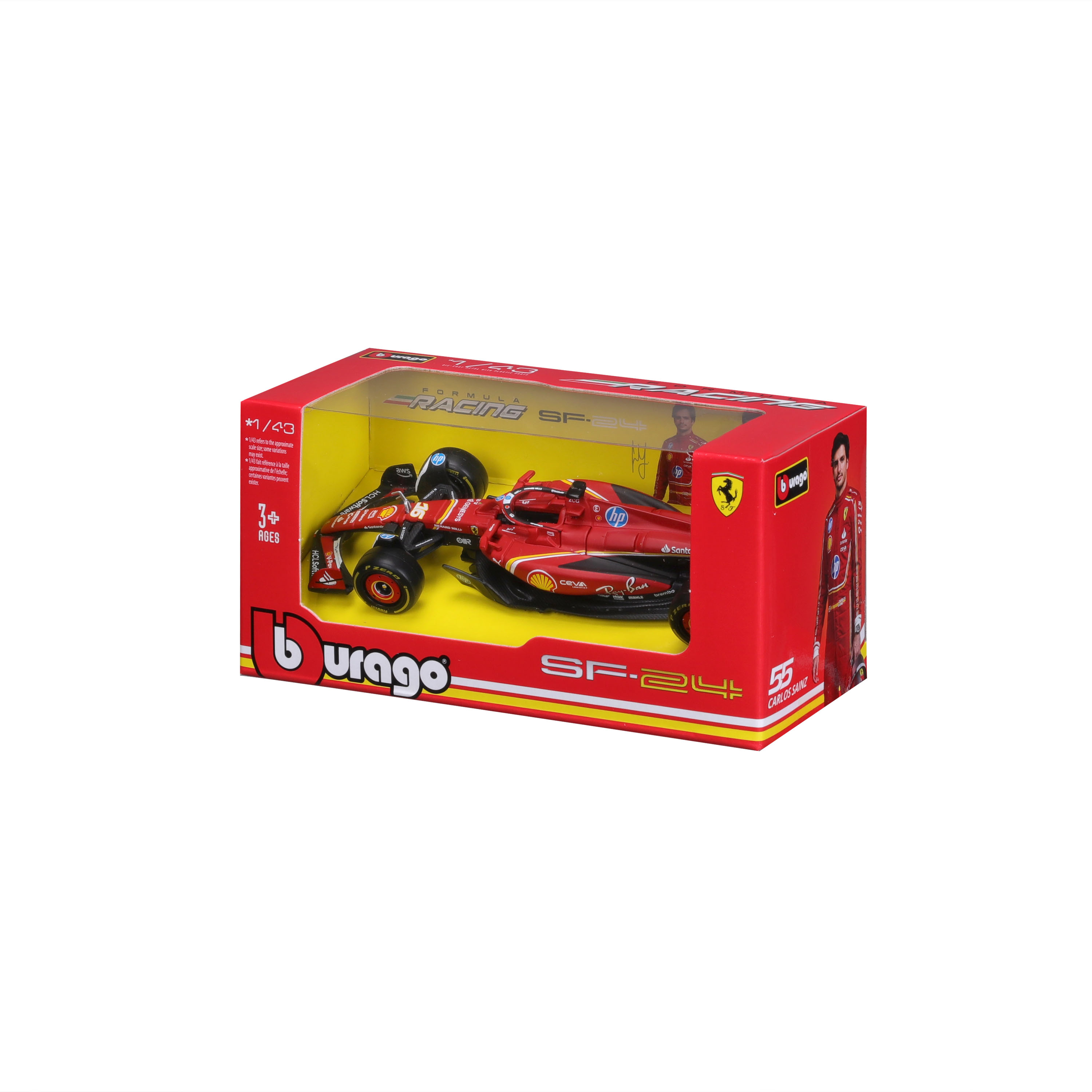BBURAGO Auto F1 Ferrari SF-24 #16 Leclerc WB 1:43