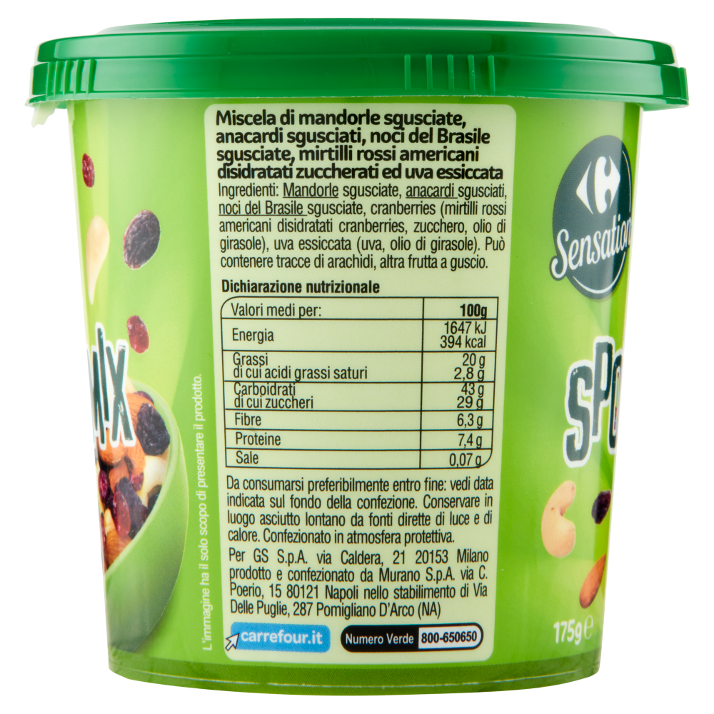 Carrefour Sensation Sport Mix 175 g