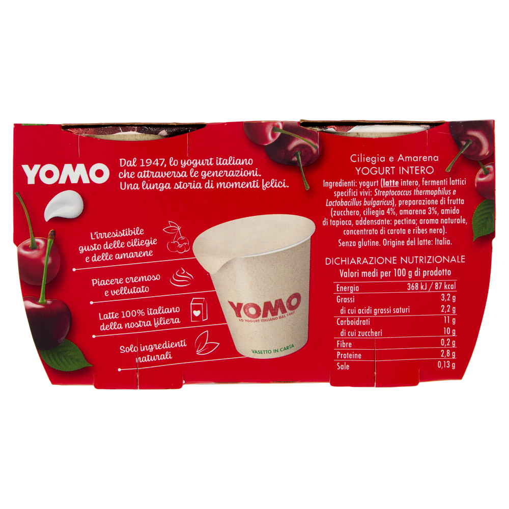 Yomo la Ciliegia e Amarena 2 x 125 g