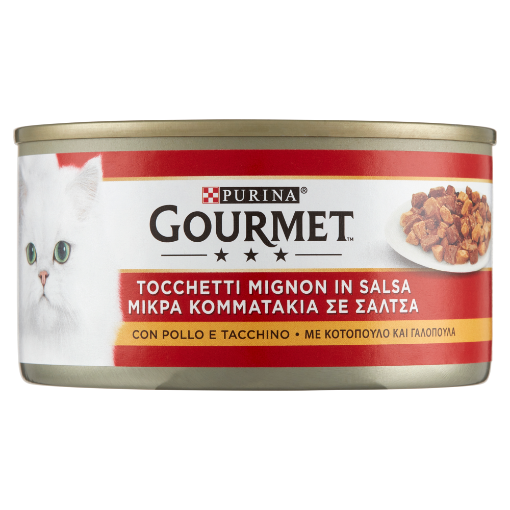 PURINA GOURMET Tocchetti Mignon in Salsa con Pollo e Tacchino 195 g