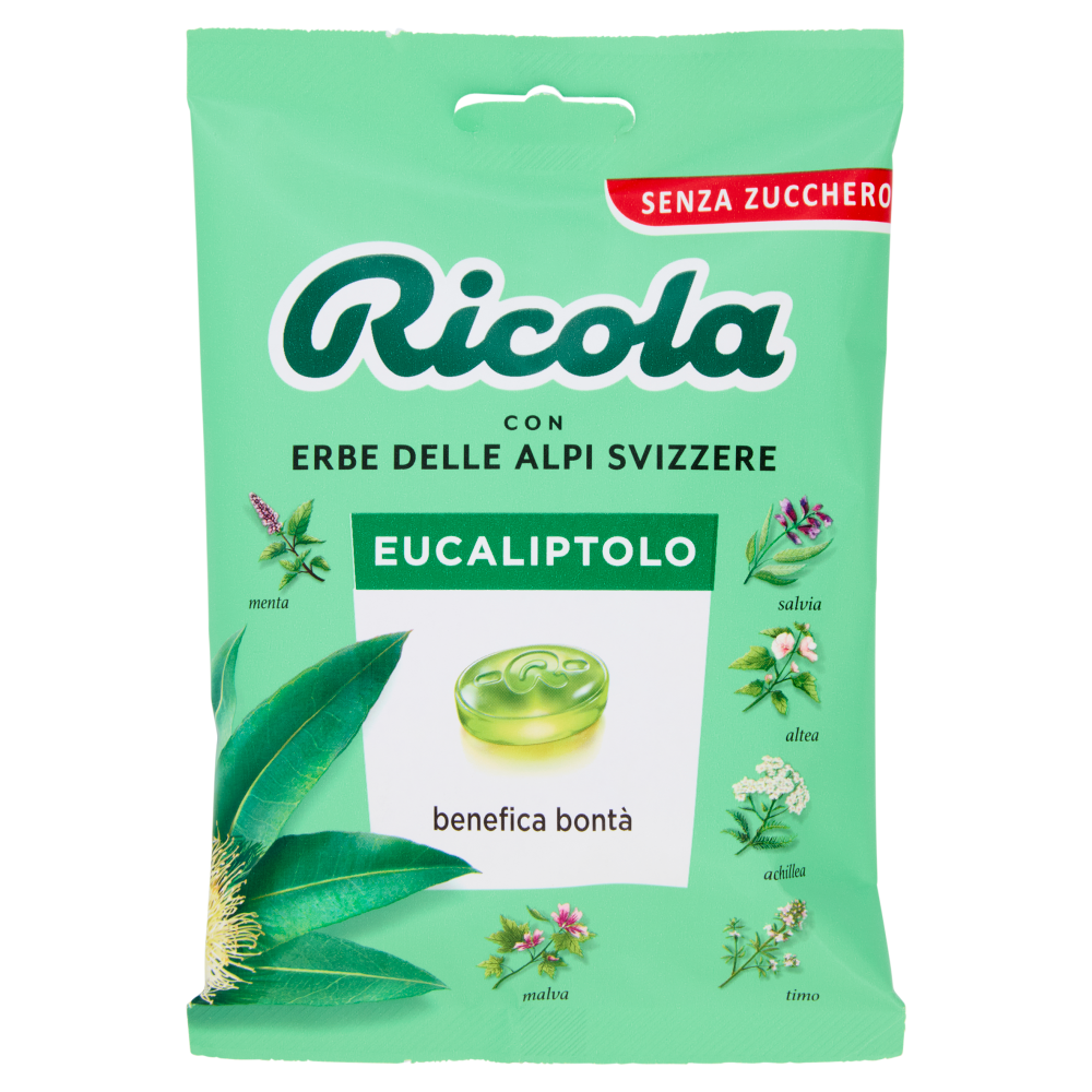 Ricola Eucaliptolo Senza Zucchero 70 g