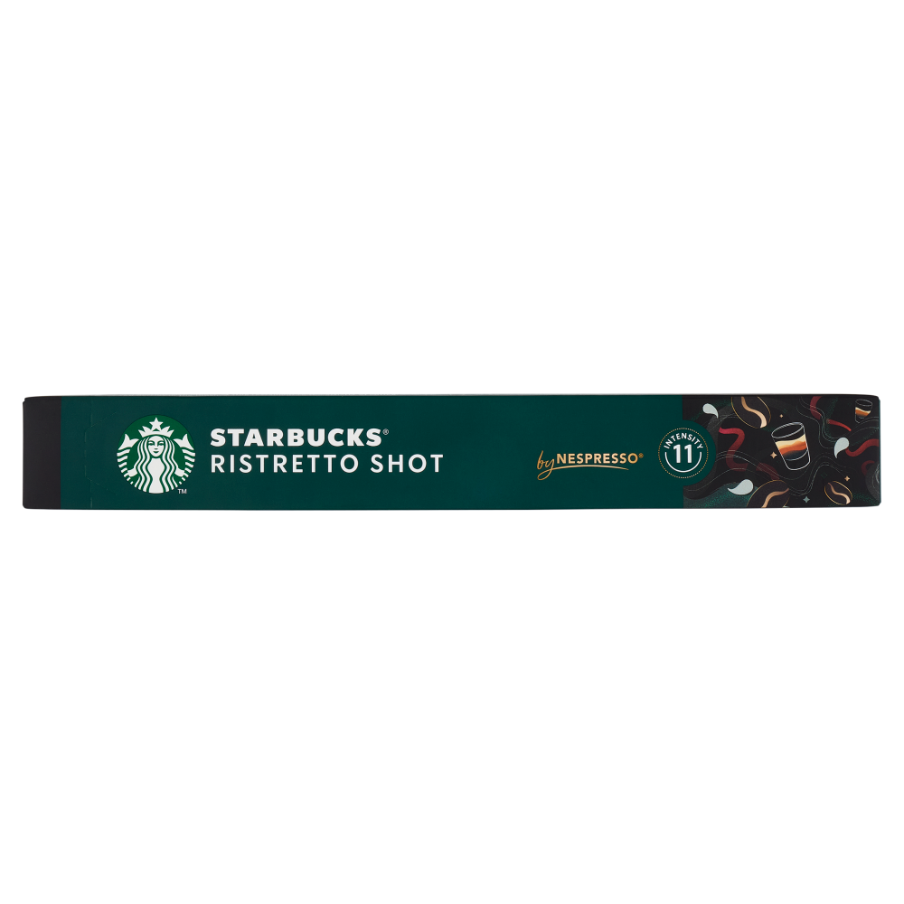 STARBUCKS Ristretto Shot by Nespresso Caffè Ristretto 10 Capsule 57g