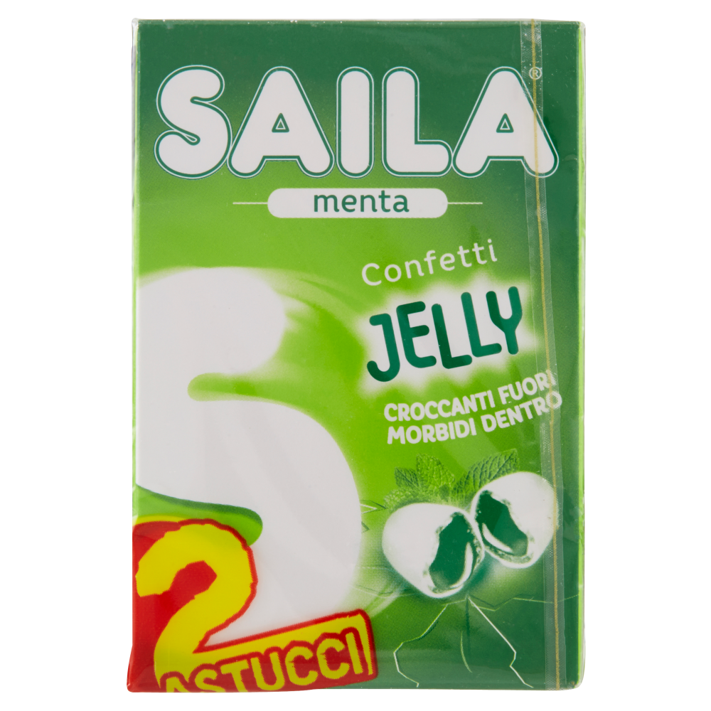 Saila menta Confetti Jelly 2 x 40 g
