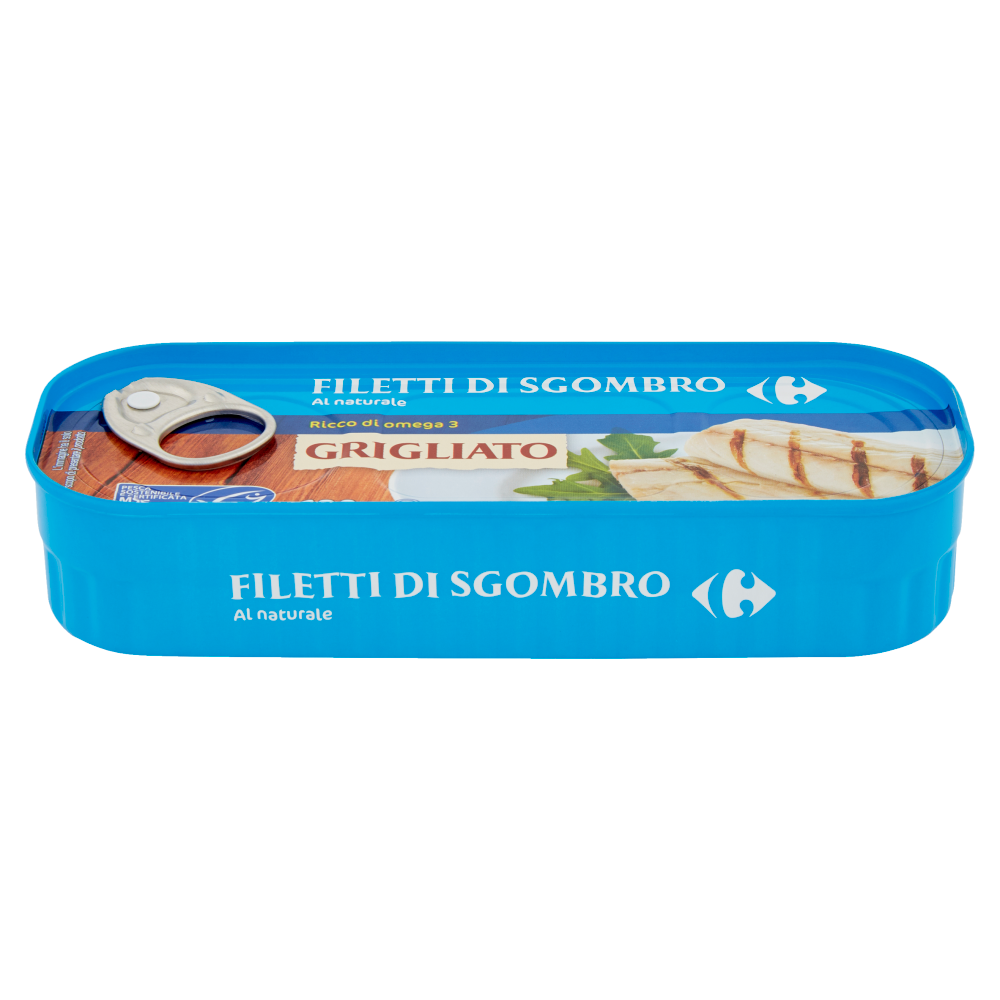 Carrefour Filetti di Sgombro al naturale Grigliato 120 g | Carrefour