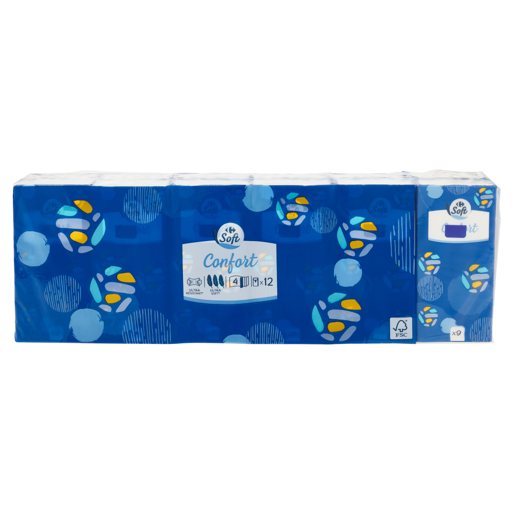 Carrefour Soft Confort 4 veli 12 pz