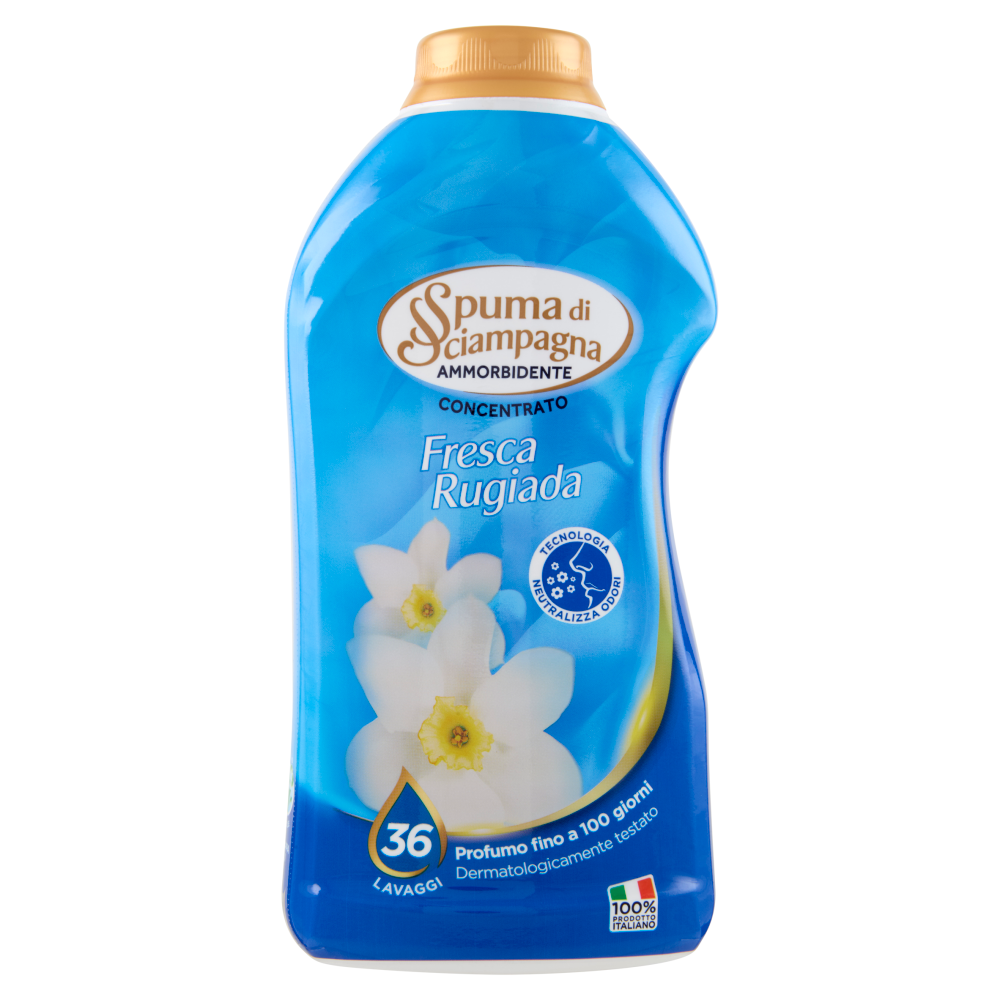 Spuma di Sciampagna Ammorbidente Concentrato Fresca Rugiada 720 ml 