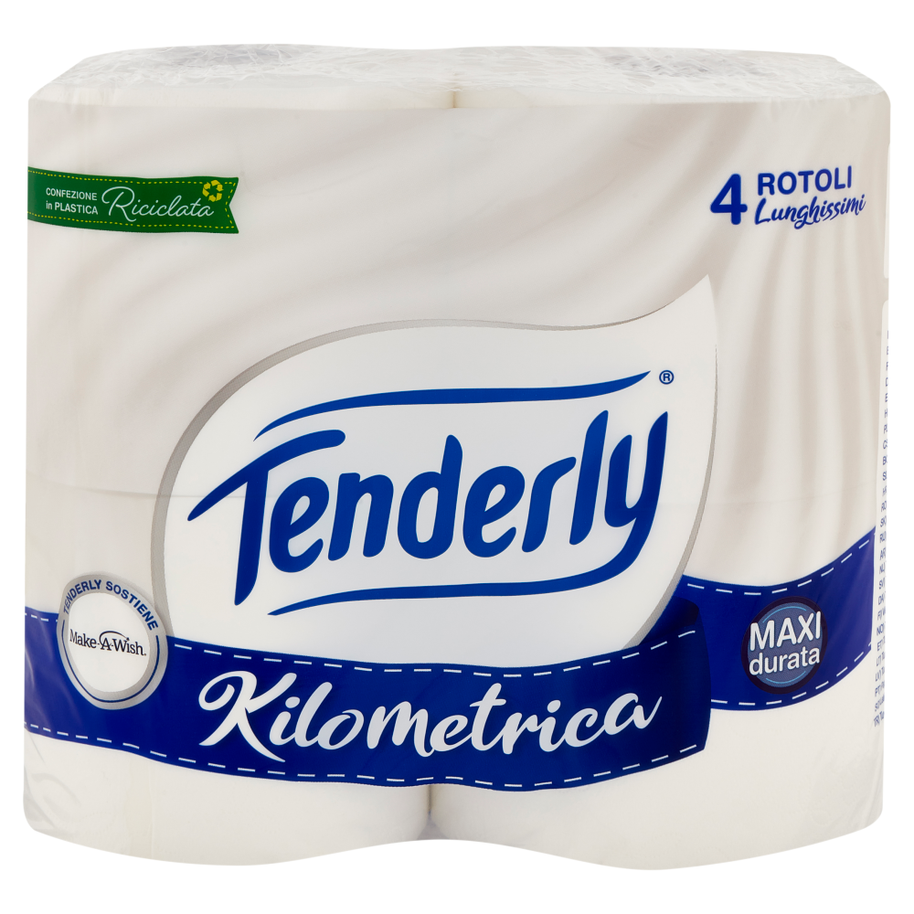 Tenderly Kilometrica Rotoli Lunghissimi 4 pz