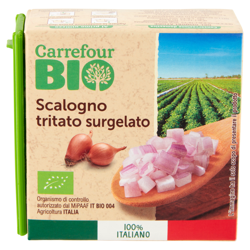 Carrefour Bio Scalogno tritato surgelato 100 g