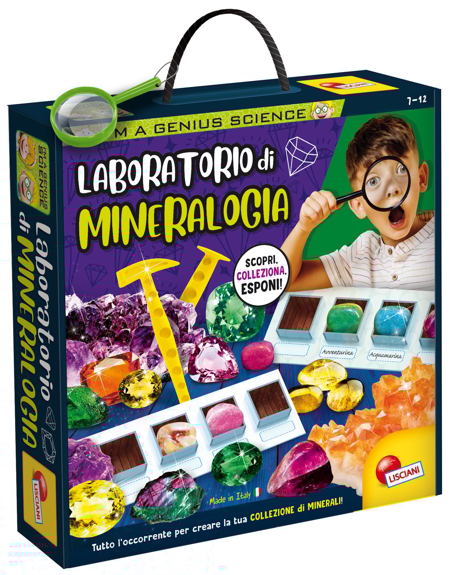 Lisciani I'm a genius laboratorio di mineralogia (edi 2020)