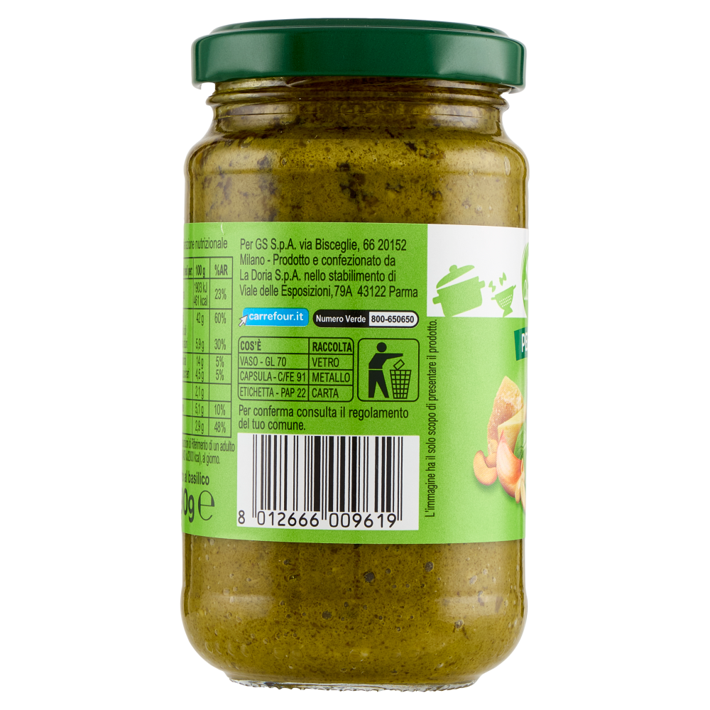 Carrefour Classic Pesto 190 g