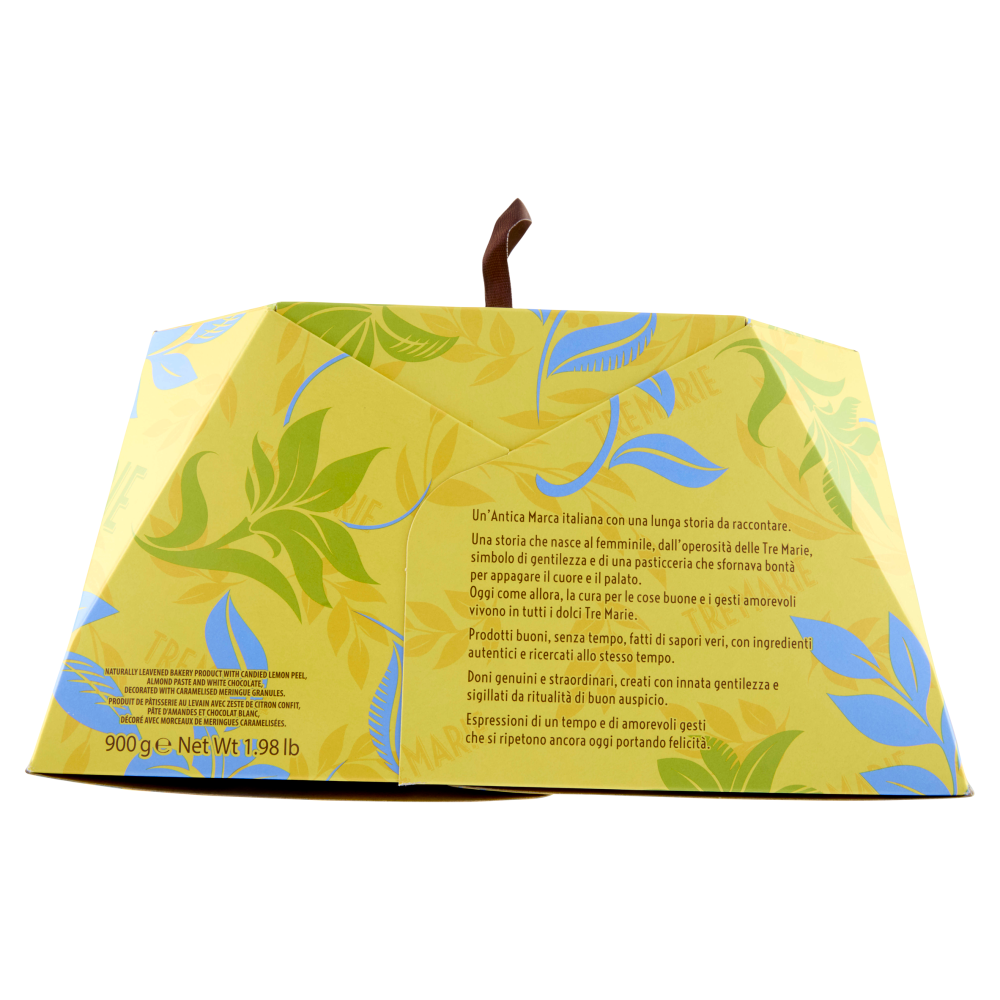 Tre Marie Colomba Pasta di Mandorle e Limone 900 g