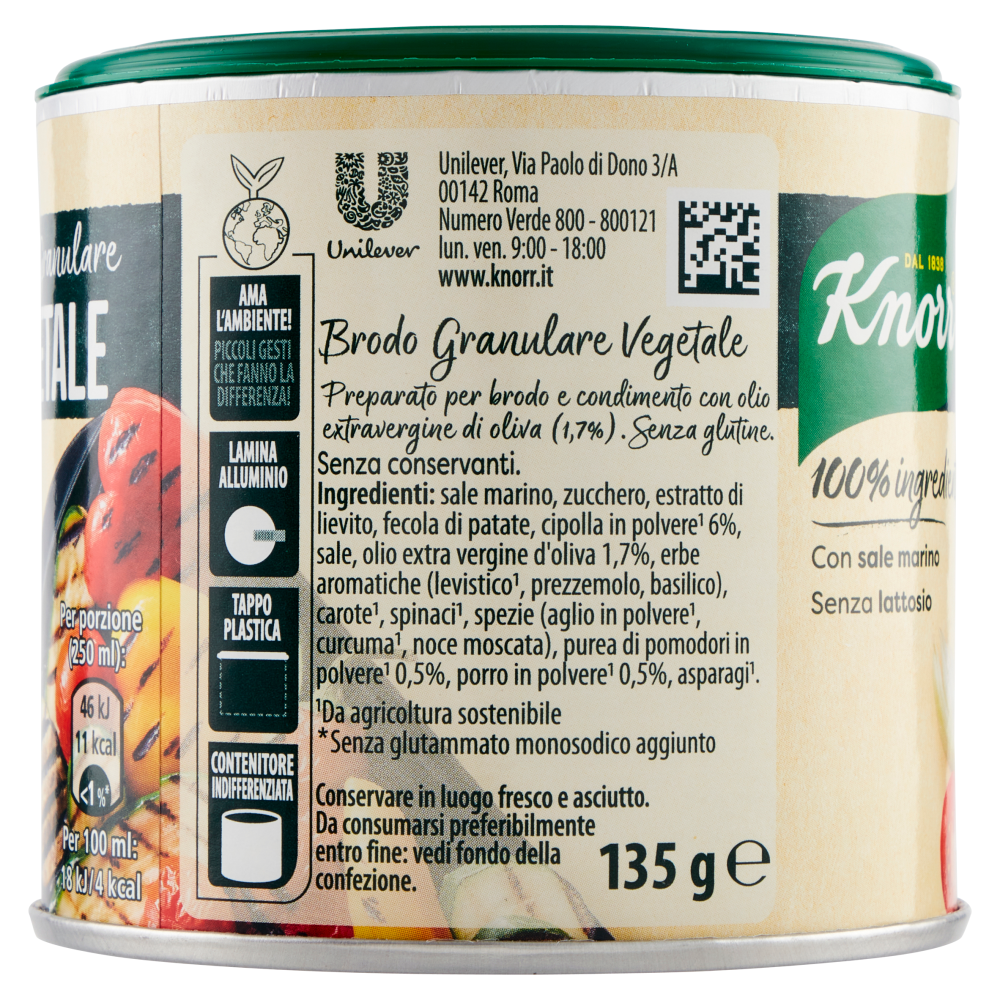 Knorr Brodo Granulare Vegetale 135 g