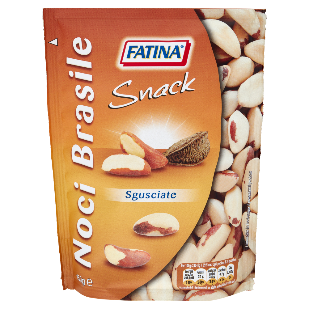 Fatina Snack Noci Brasile Sgusciate 150 g