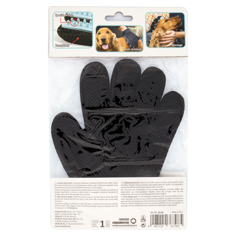 Vitakraft Care Guanto cattura peli 1 pz