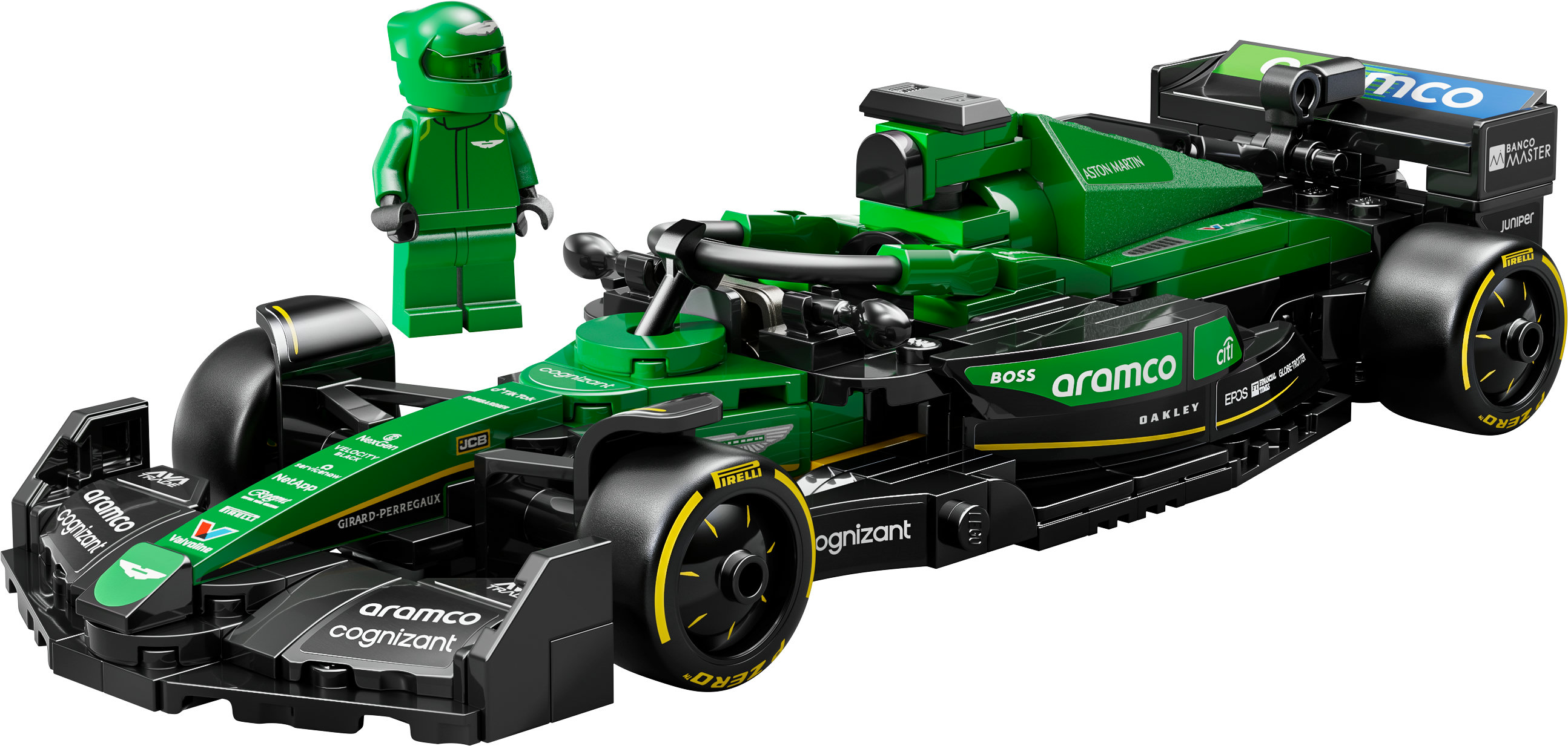 LEGO Speed Champions Auto da corsa Aston Martin Aramco F1® AMR24