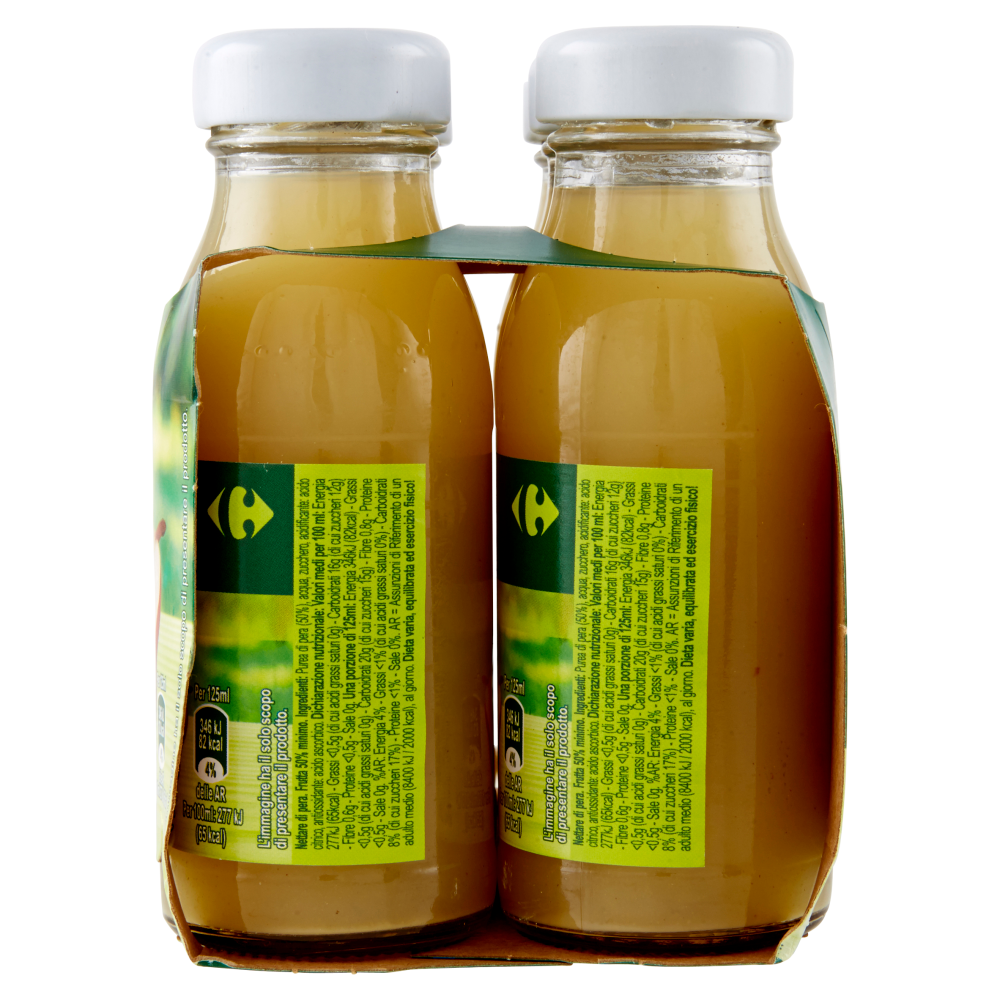 Carrefour Pera nettare 6 x 125 ml
