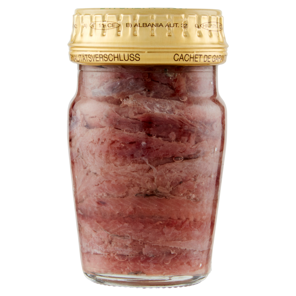 Delicius Filetti di Alici del Mar Adriatico in olio di oliva (46%) 80 g