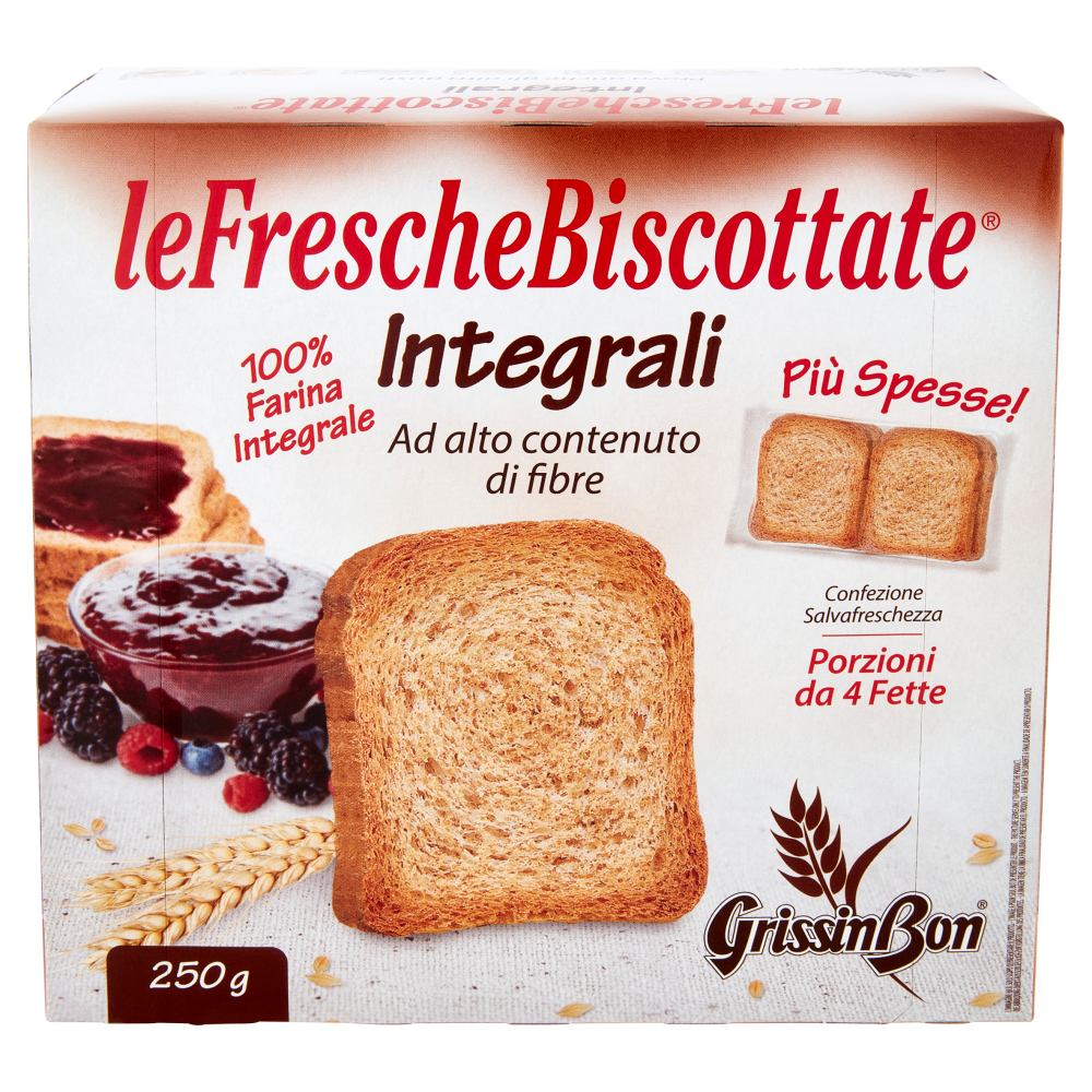 GrissinBon leFrescheBiscottate Integrali 250 g