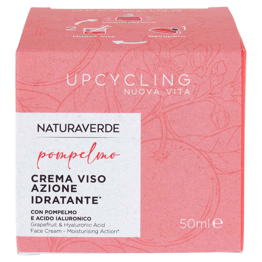 Naturaverde Upcycling pompelmo Crema Viso Azione Idratante* 50 ml