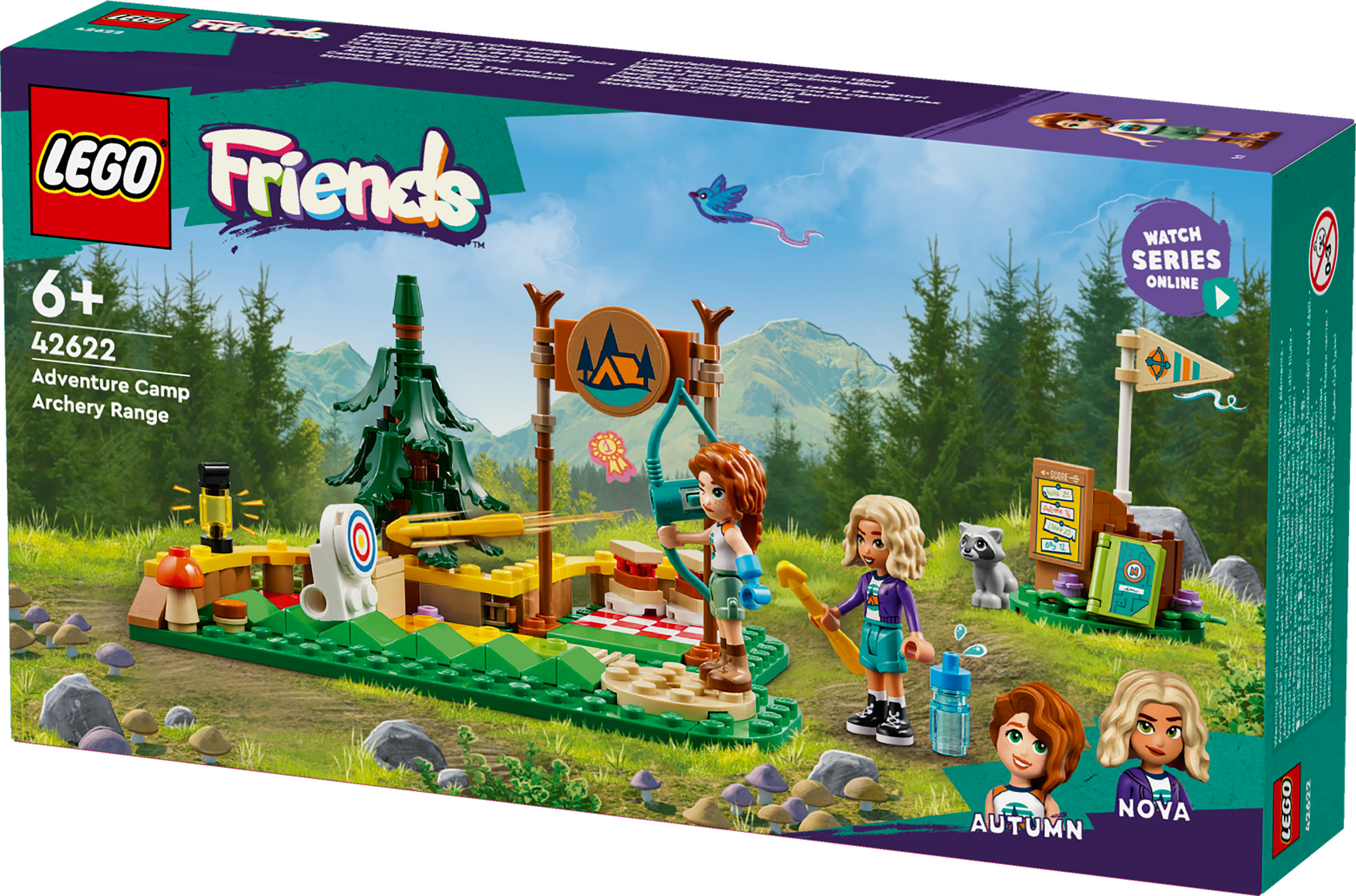 LEGO Friends Tiro con l&rsquo;arco al campo avventure