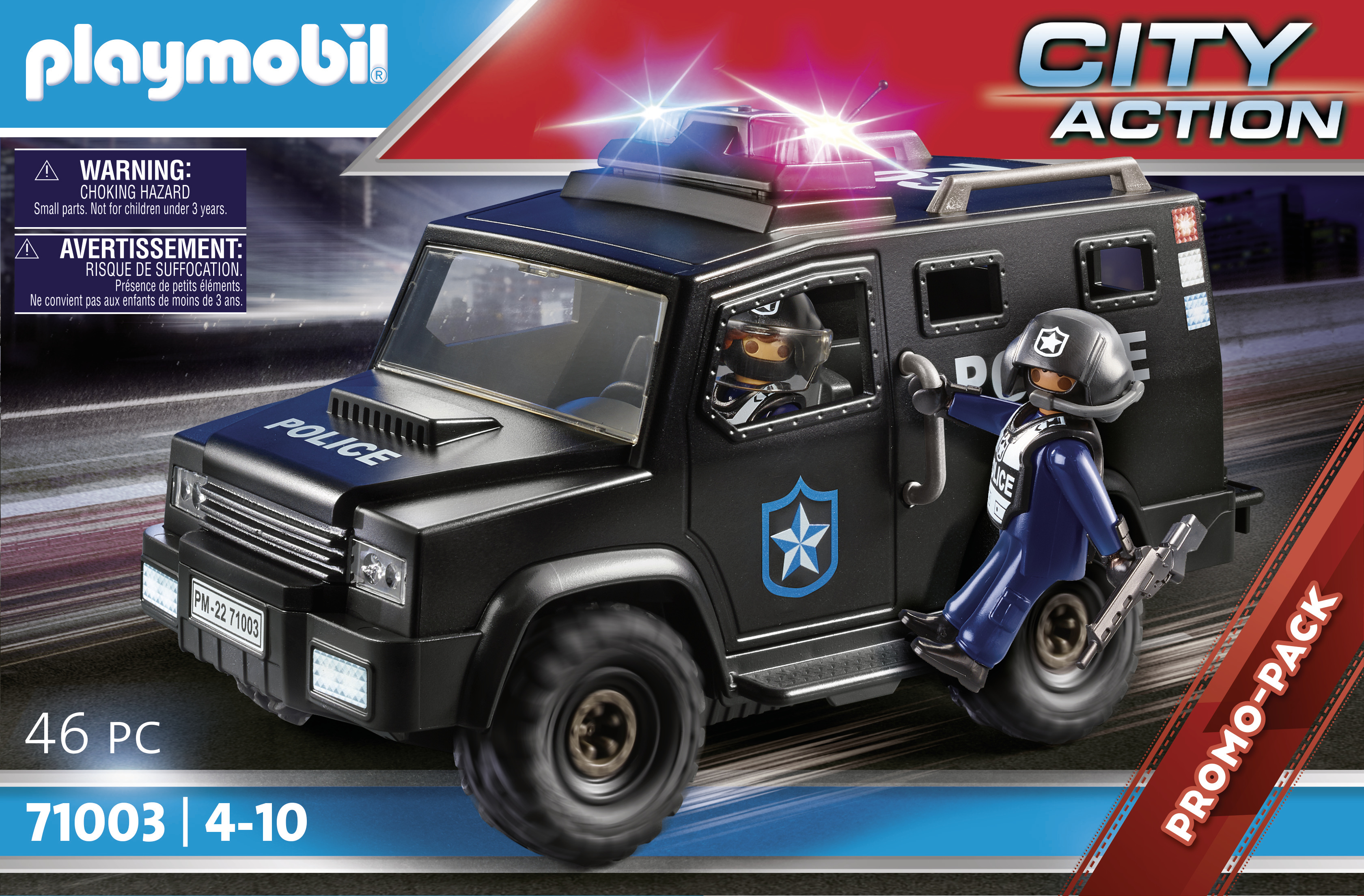 Playmobil City Action della Polizia Carrefour