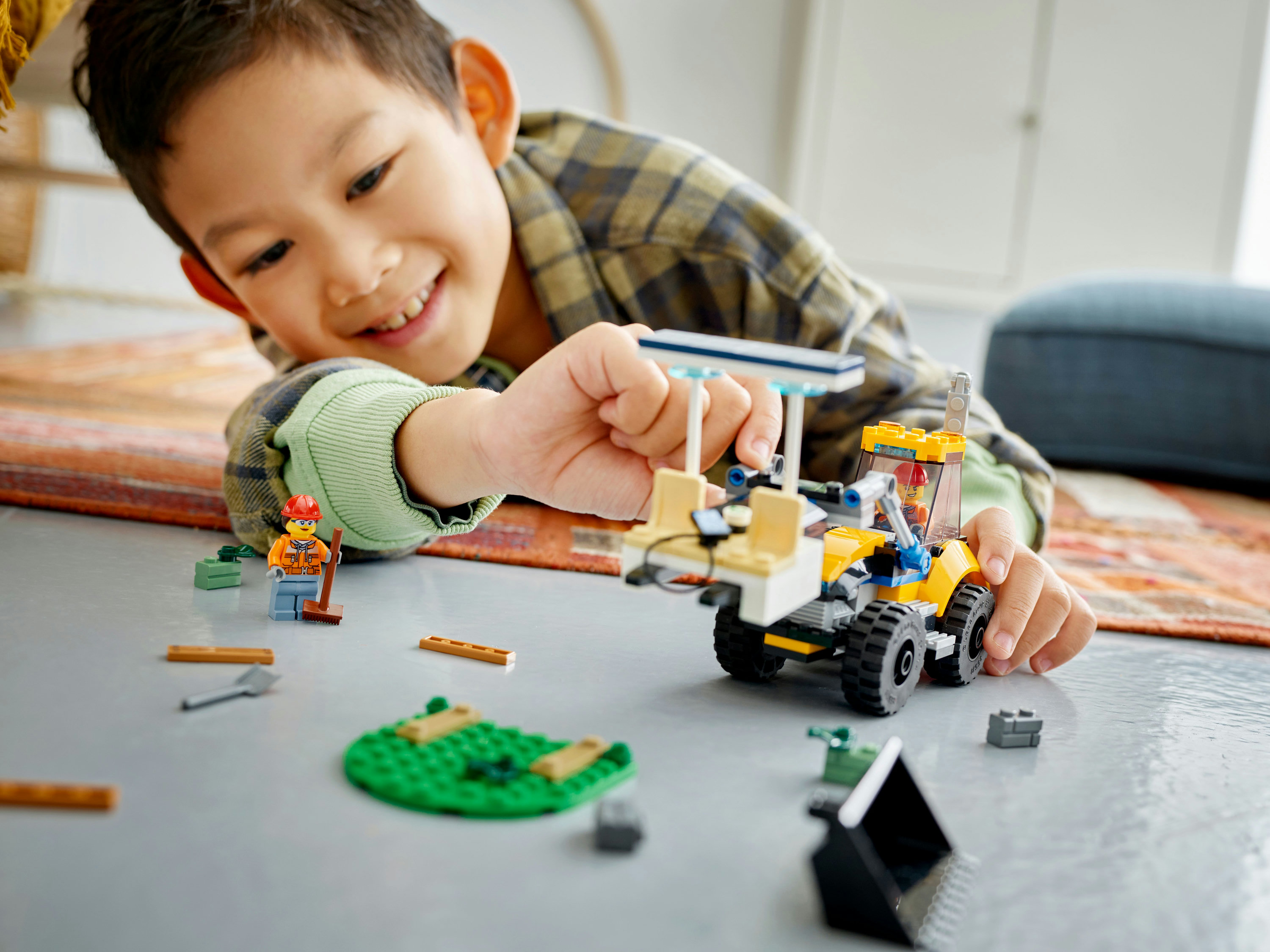 LEGO City Scavatrice per costruzioni