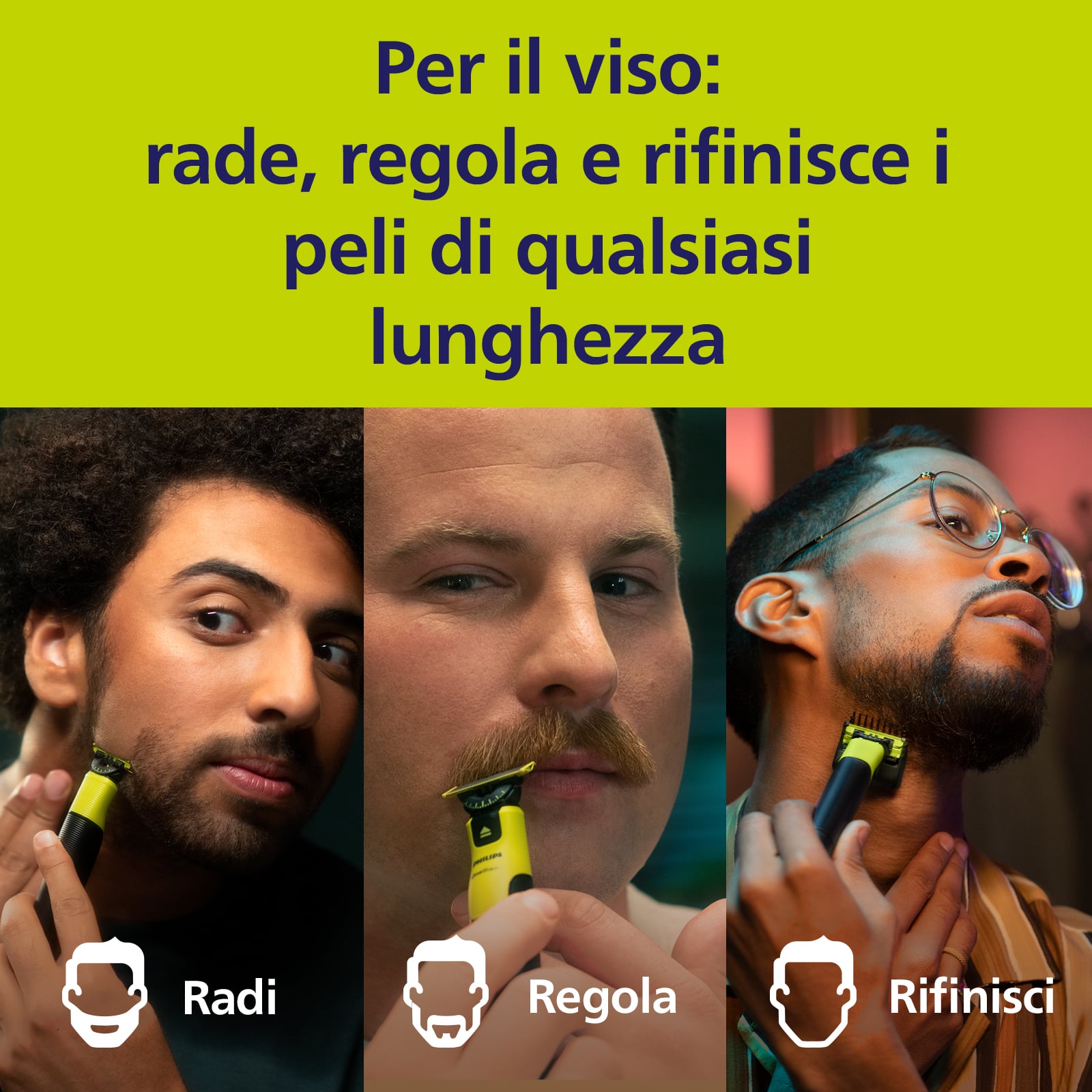 Philips Norelco OneBlade OneBlade QP430/50 Lama di ricambio 360