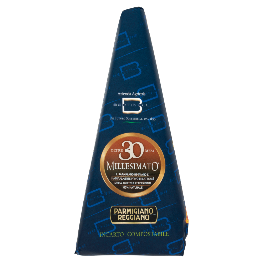 Bertinelli Parmigiano Reggiano DOP Millesimato Oltre 30 Mesi 0,300 kg