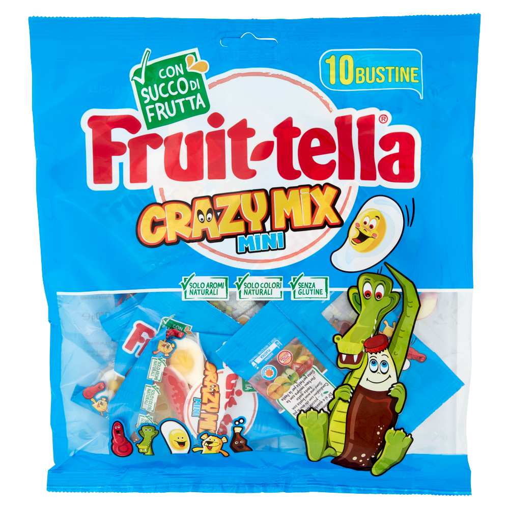 Fruit-tella Crazy Mix Mini 10 Bustine 250 g