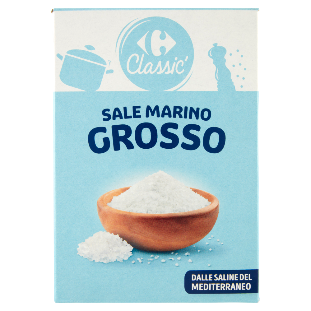 Carrefour Classic Sale Marino Grosso 1 kg