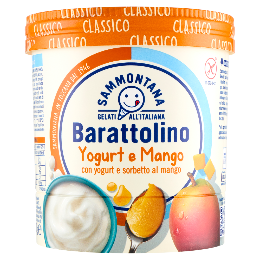 Sammontana Barattolino Classico Yogurt e Mango 500 g