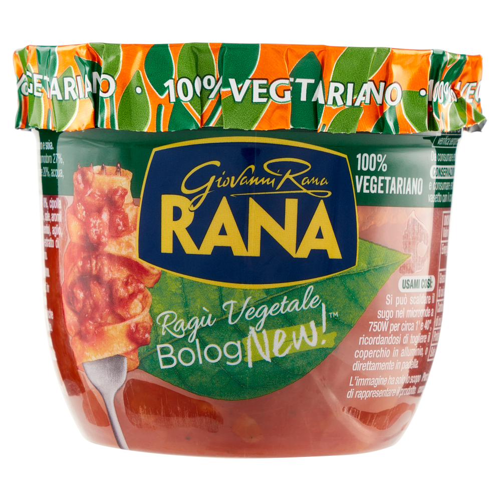 Giovanni Rana Rag&ugrave; Vegetale BologNew! 225 g