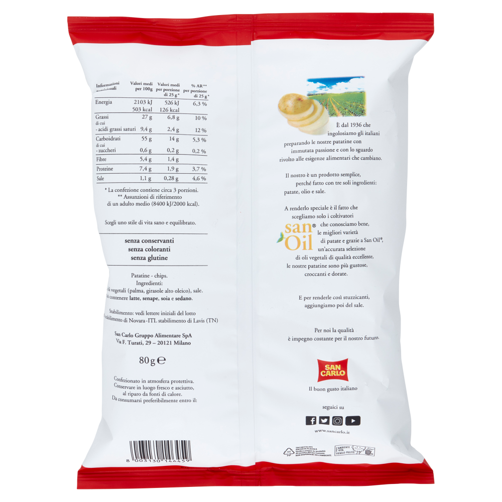 San Carlo classica 80 g