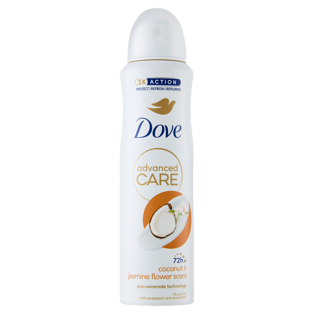 Dove advanced Care coconut & jasmine flower scent anti-perspirant 150 ml