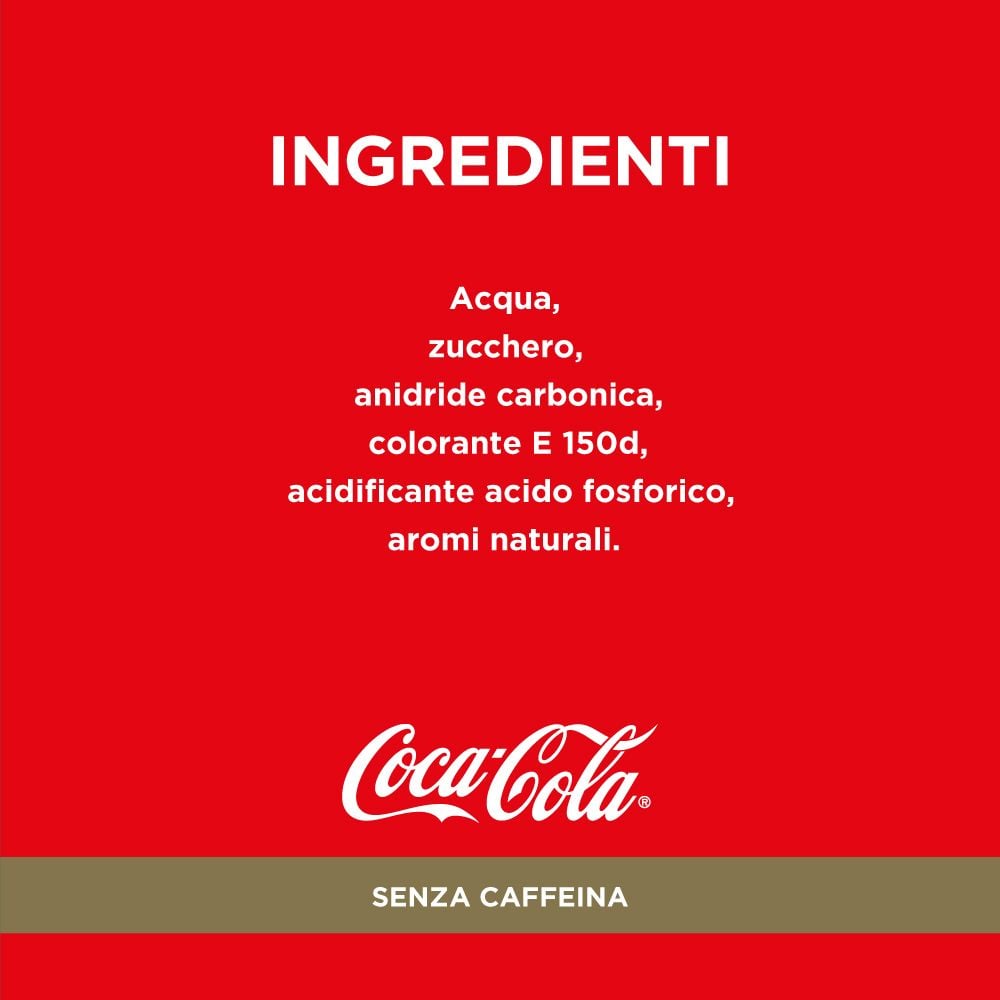 Coca-Cola Senza Caffeina 660ml