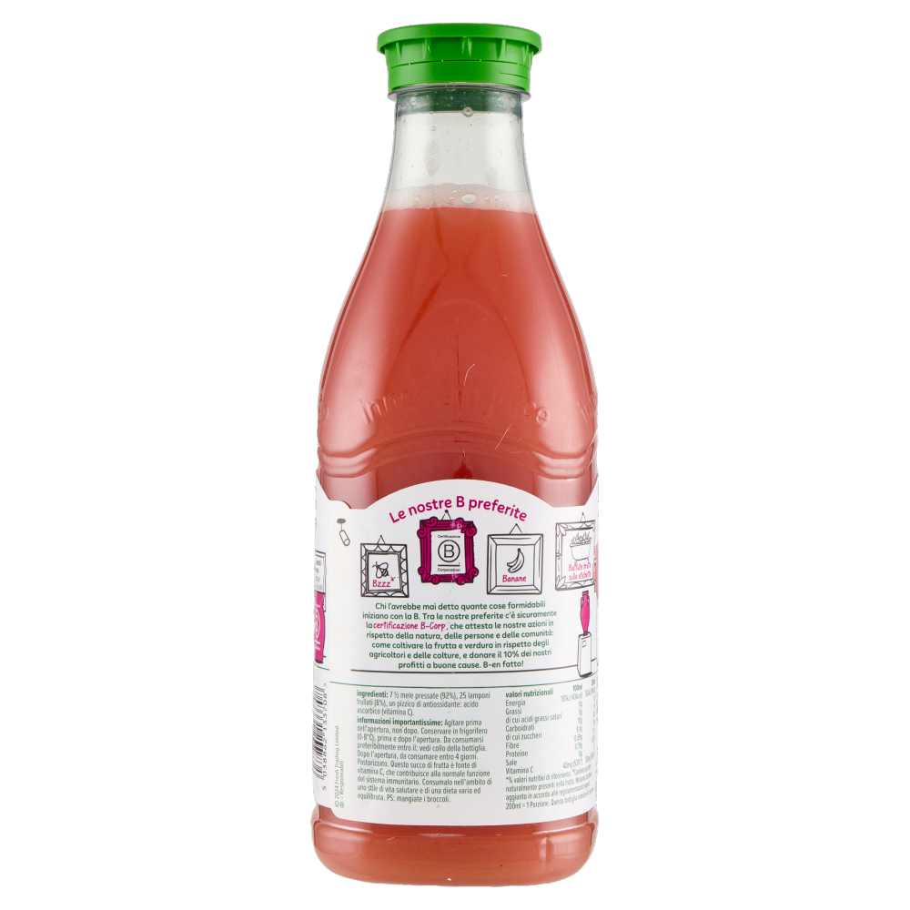 innocent puro succo di frutta Mela e Lampone 900 ml